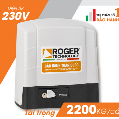 CỔNG TRƯỢT LÙA TỰ ĐỘNG KIT G30/1803 ROGER - ITALIA